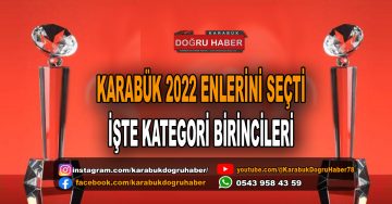 Karabük Enlerini Seçti