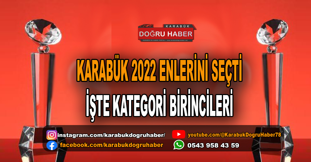 Karabük Enlerini Seçti