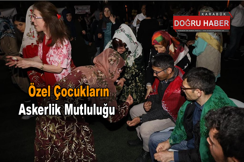 Özel Çocukların Askerlik Mutluluğu