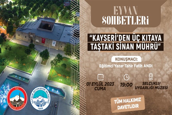 Eyvan Sohbetleri’nde Mimar Sinan konuşulacak