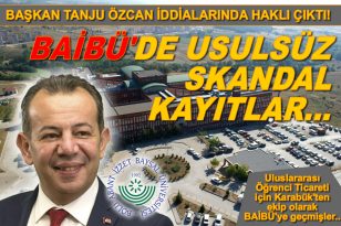 BAŞKAN TANJU ÖZCAN İDDİALARINDA HAKLI ÇIKTI!