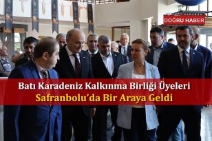 BAKAB ÜYELERİ SAFRANBOLU BELEDİYESİ EV SAHİPLİĞİNDE BİR ARAYA GELDİ