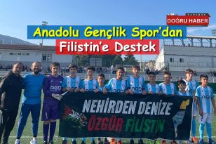 Anadolu Gençlik Spor’dan Filistin’e Destek