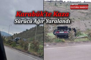 Karabük’te Kaza