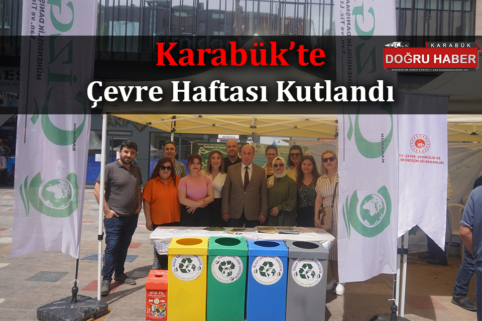 Karabük’te Çevre Haftası Etkinliği Gerçekleştirildi