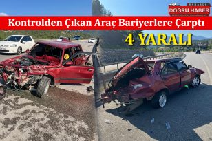 Karabük’te Kaza: 4 Yaralı