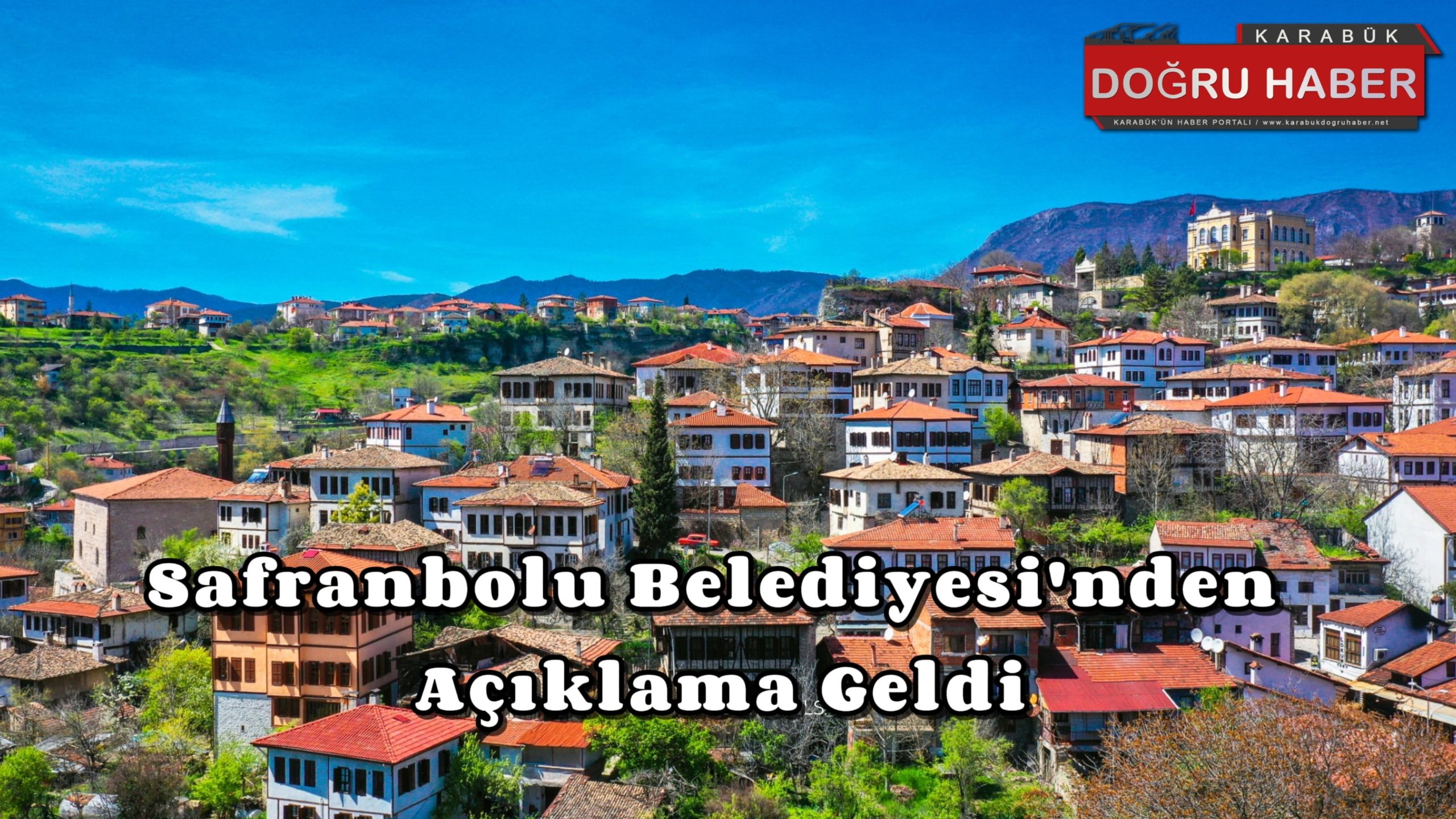 Safranbolu Belediyesi’nden Su Kesintisi Açıklaması