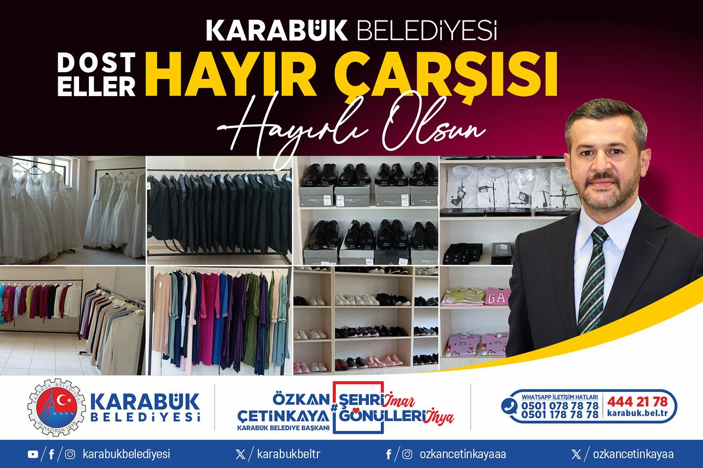 Karabük Belediyesi ‘Hayır Çarşısı’ Açıldı 